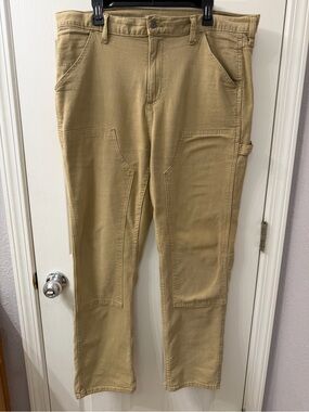 Old Navy 90’S Straight Khaki Double Knee Carpenter Jeans Pants Chinos 38x32